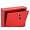 Adiroffice Wall Mountable Large Steel  Drop Box, PK2 ADI631-03-RED-2pk - alternate 6